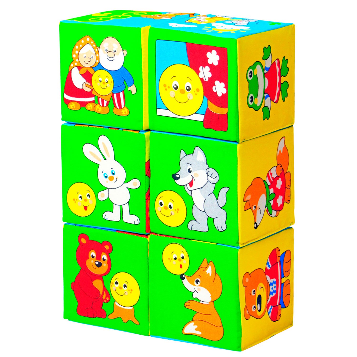 Мякиши Кубики "Сказки" Артикул 350-56